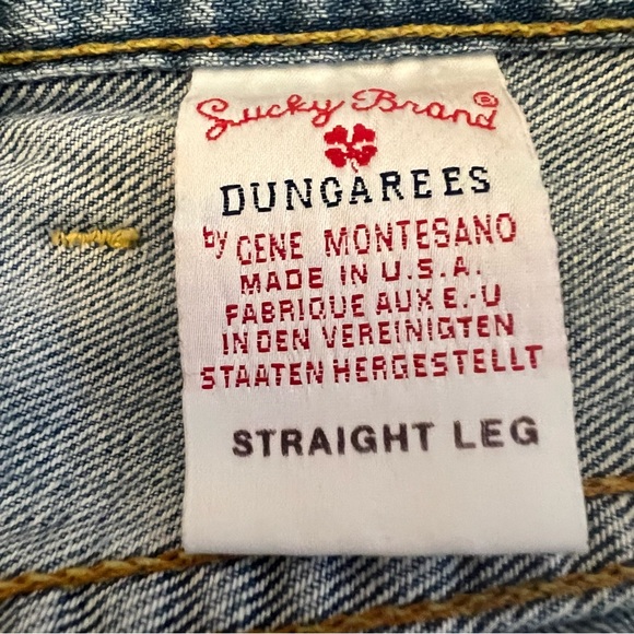 Lucky Brand Straight Leg Short Inseam Light Blue Jeans B8/27 - Picture 10 of 15